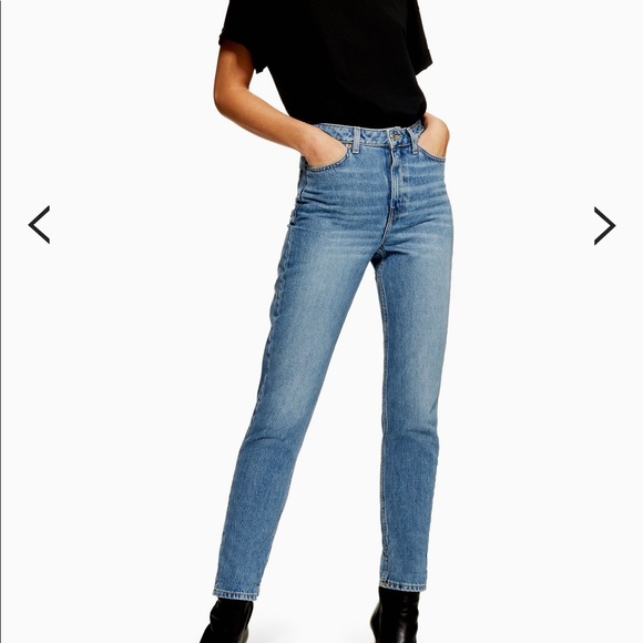 Topshop Denim - Topshop Bleach Vintage Mom Jeans